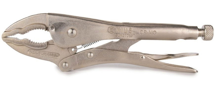 Genius Tools 534310LJ önzáró fogó, hosszú pofás, 250 mm termék fő termékképe