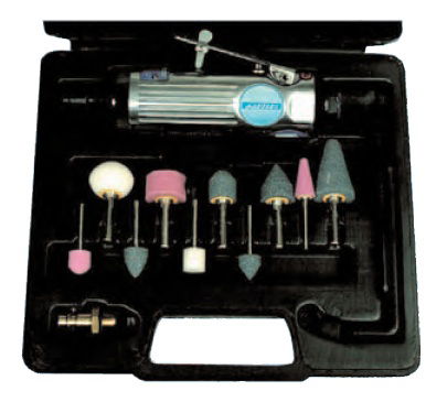 Pneutec UT 5720 S levegős furatköszörű készlet, 15 részes termék fő termékképe