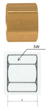 (U38M) G 3/8 jobb csatlakozású hollandi anya termék fő termékképe